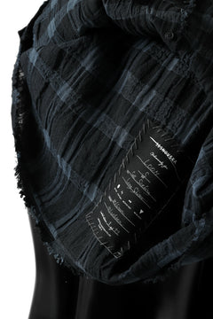 画像をギャラリービューアに読み込む, SOSNOVSKA CELL SORTING LONG SHIRT (PLAID)