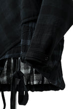 画像をギャラリービューアに読み込む, SOSNOVSKA COLLAPSE HOODIE CELLS (MIXED PLAID)