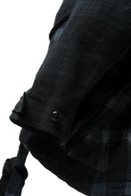 画像をギャラリービューアに読み込む, SOSNOVSKA COLLAPSE HOODIE CELLS (MIXED PLAID)