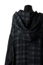 画像をギャラリービューアに読み込む, SOSNOVSKA COLLAPSE HOODIE CELLS (MIXED PLAID)