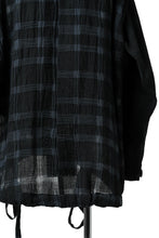 画像をギャラリービューアに読み込む, SOSNOVSKA COLLAPSE HOODIE CELLS (MIXED PLAID)