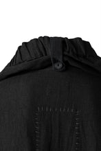 画像をギャラリービューアに読み込む, SOSNOVSKA exclusive COMBINED HOODIE JACKET (BLACK x CHECK)