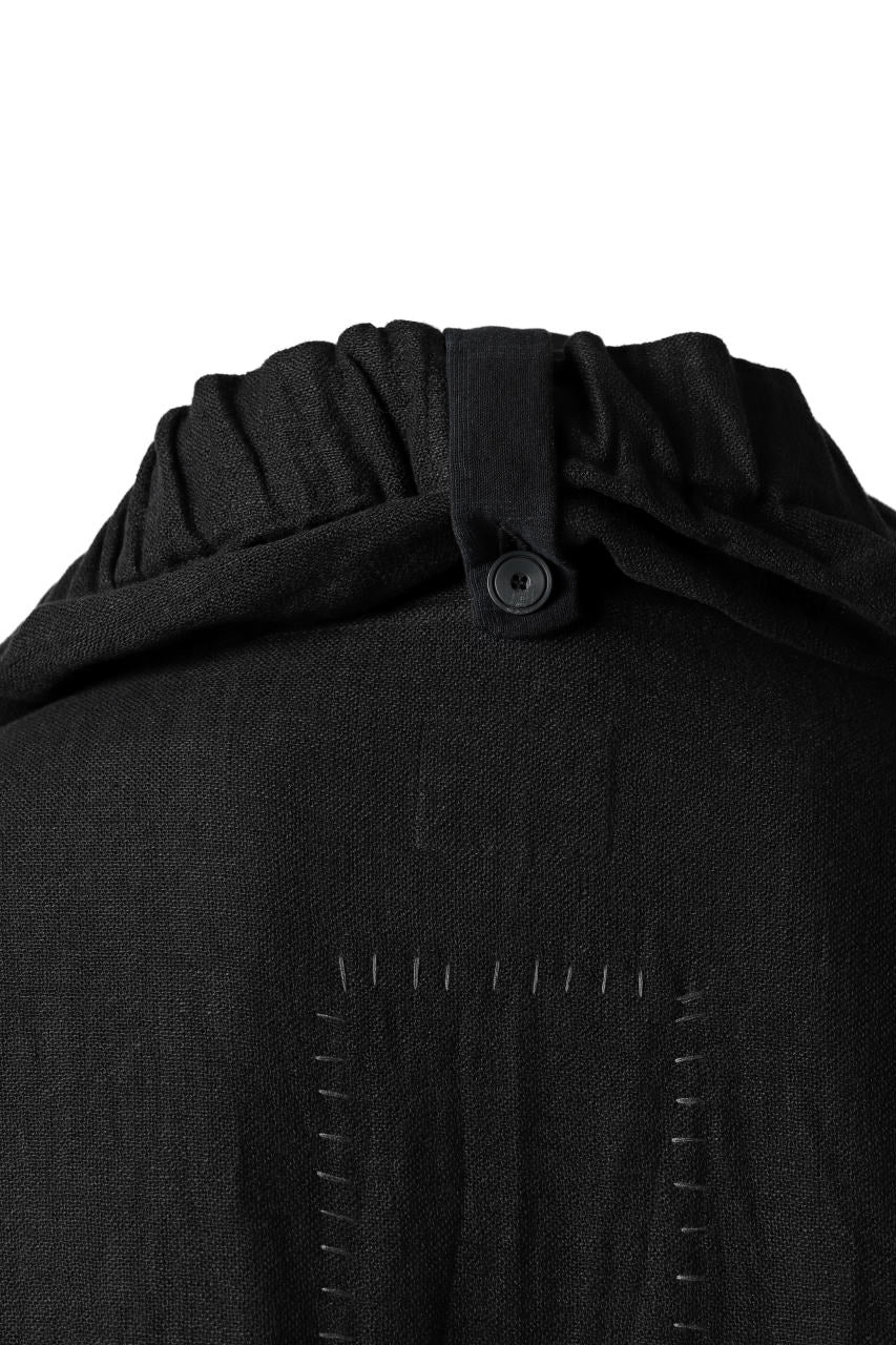 画像をギャラリービューアに読み込む, SOSNOVSKA exclusive COMBINED HOODIE JACKET (BLACK x CHECK)