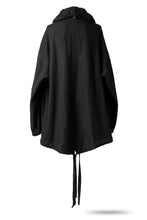 画像をギャラリービューアに読み込む, SOSNOVSKA exclusive COMBINED HOODIE JACKET (BLACK x CHECK)