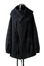 画像をギャラリービューアに読み込む, SOSNOVSKA exclusive COMBINED HOODIE JACKET (BLACK x CHECK)