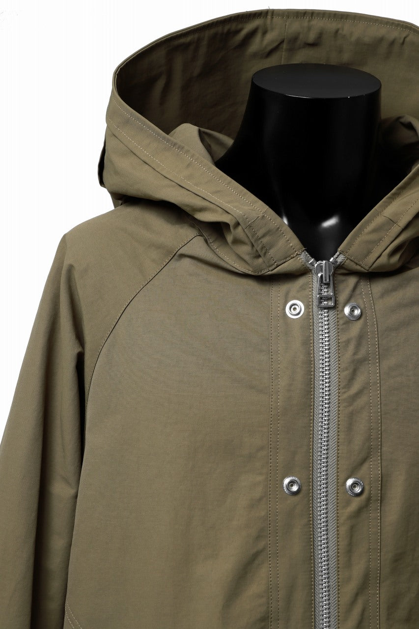 画像をギャラリービューアに読み込む, A.F ARTEFACT OVER SIZED HOODIE BLOUSON (BEIGE)