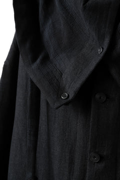 画像をギャラリービューアに読み込む, SOSNOVSKA exclusive COMBINED HOODIE JACKET (BLACK x CHECK)