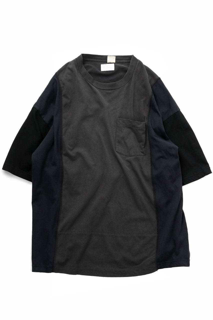 画像をギャラリービューアに読み込む, CHANGES VINTAGE REMAKE MULTI PANEL POC TEE (BLACK #E)
