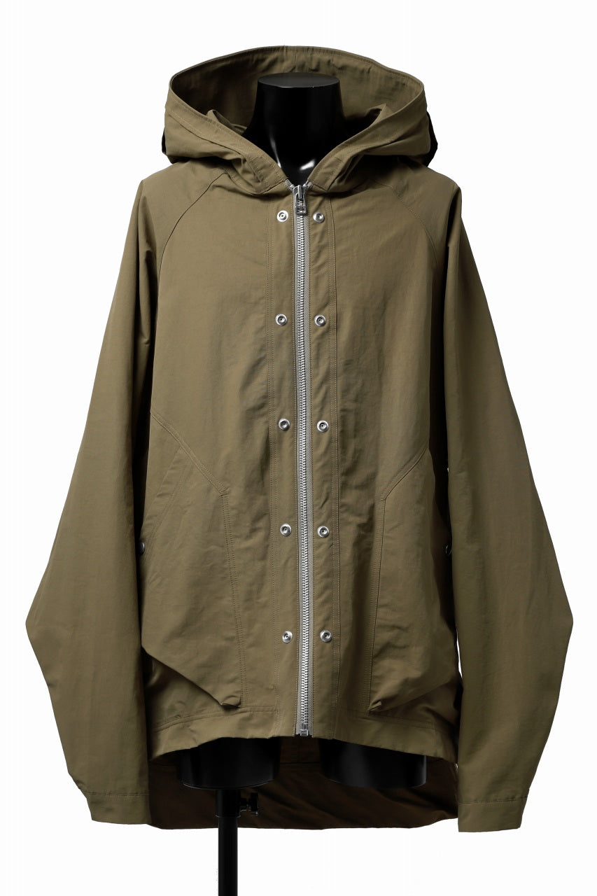 画像をギャラリービューアに読み込む, A.F ARTEFACT OVER SIZED HOODIE BLOUSON (BEIGE)