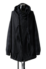 画像をギャラリービューアに読み込む, SOSNOVSKA exclusive COMBINED HOODIE JACKET (BLACK x CHECK)