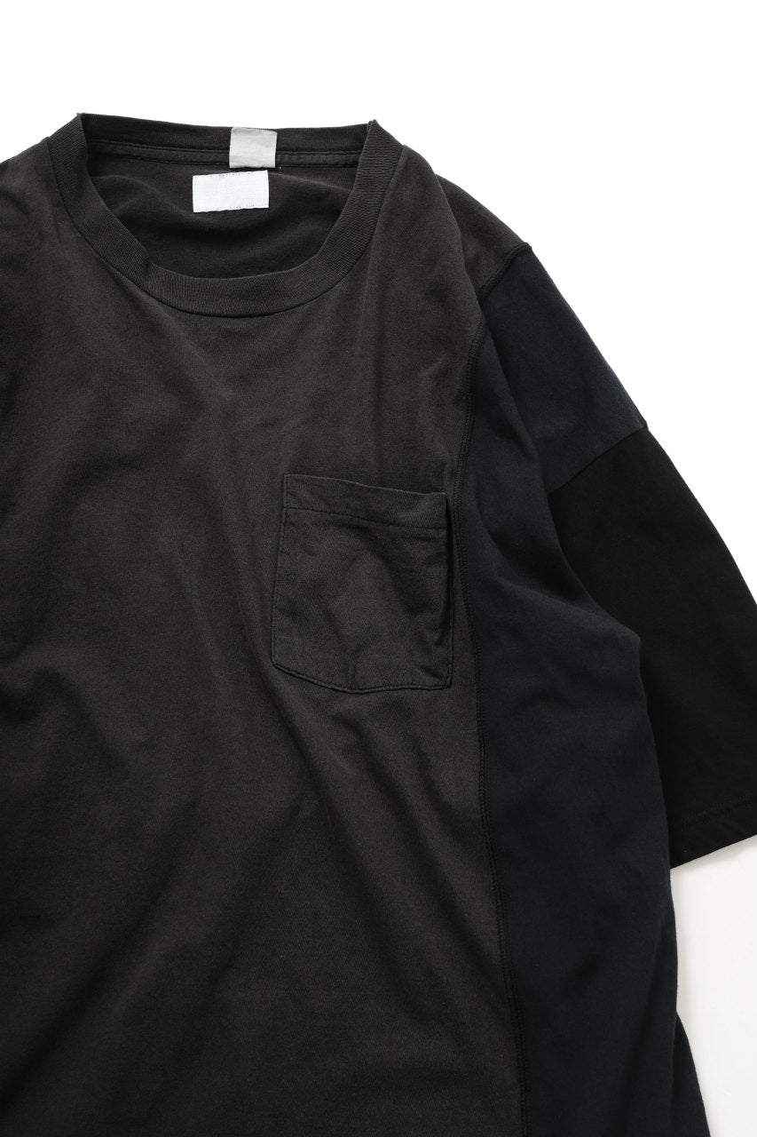 画像をギャラリービューアに読み込む, CHANGES VINTAGE REMAKE MULTI PANEL POC TEE (BLACK #E)