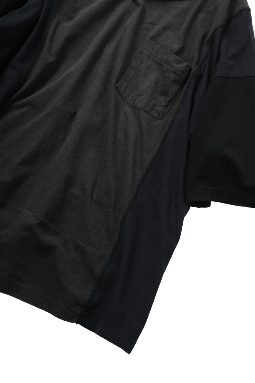 画像をギャラリービューアに読み込む, CHANGES VINTAGE REMAKE MULTI PANEL POC TEE (BLACK #E)