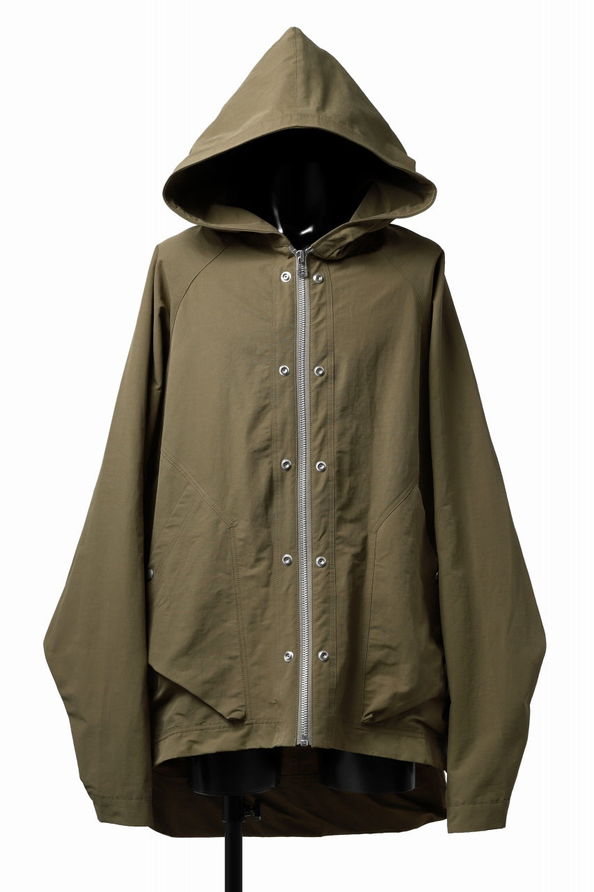 画像をギャラリービューアに読み込む, A.F ARTEFACT OVER SIZED HOODIE BLOUSON (BEIGE)