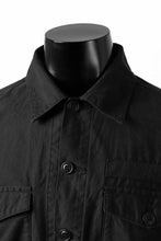 画像をギャラリービューアに読み込む, FACETASM ZIPPER ARMY SHIRT JACKET (BLACK x CAMO)