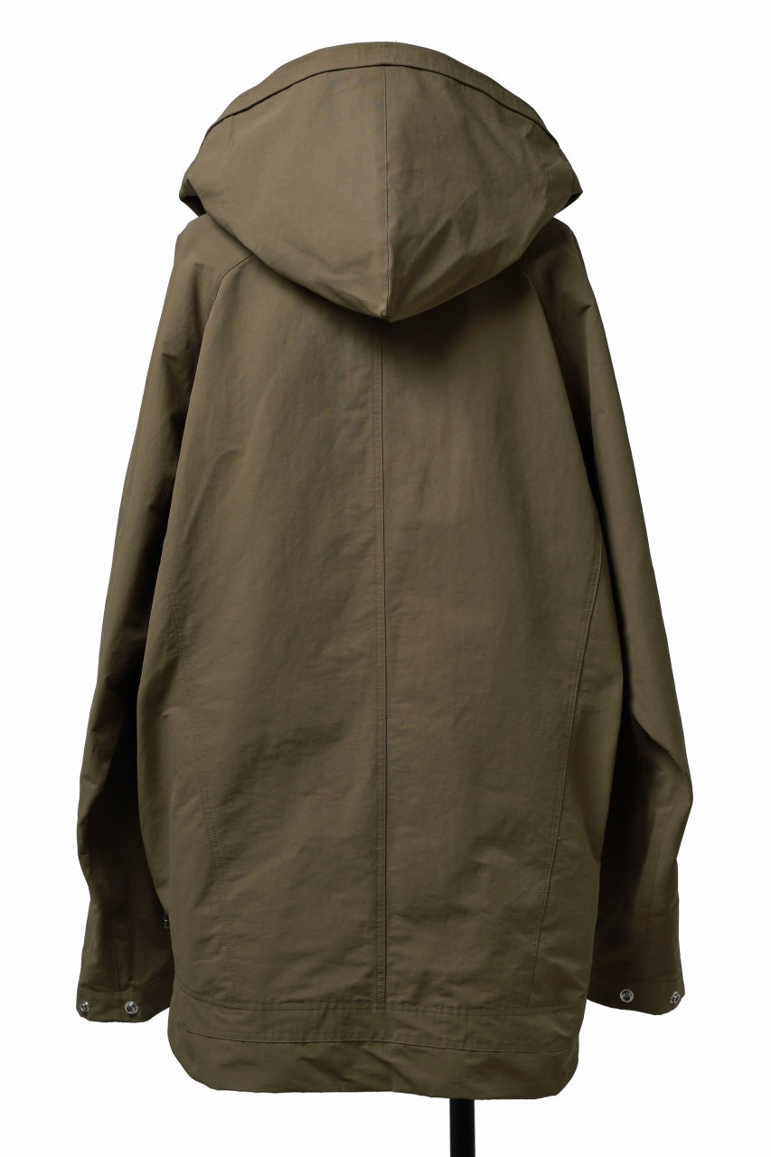 画像をギャラリービューアに読み込む, A.F ARTEFACT OVER SIZED HOODIE BLOUSON (BEIGE)