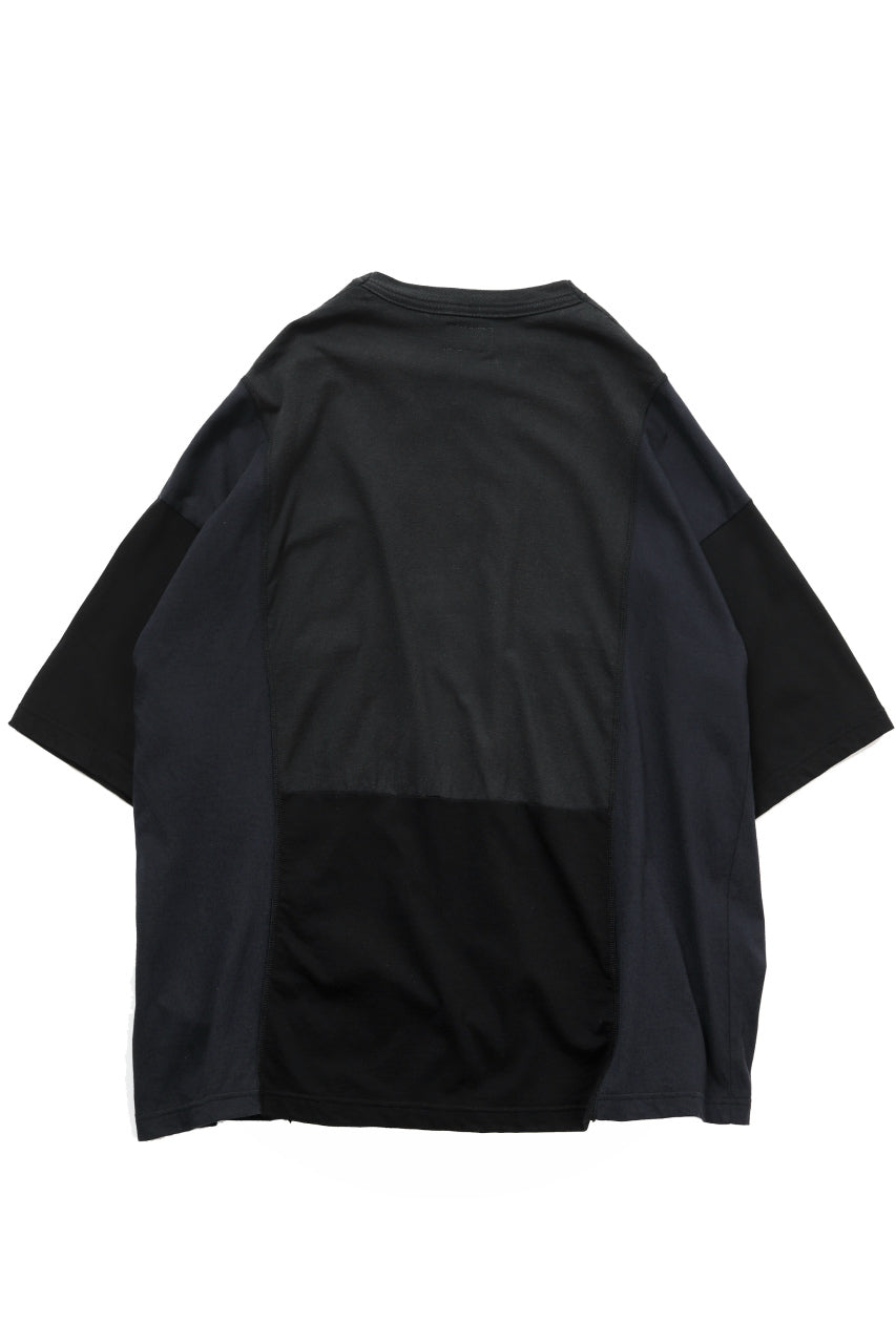 画像をギャラリービューアに読み込む, CHANGES VINTAGE REMAKE MULTI PANEL POC TEE (BLACK #D)