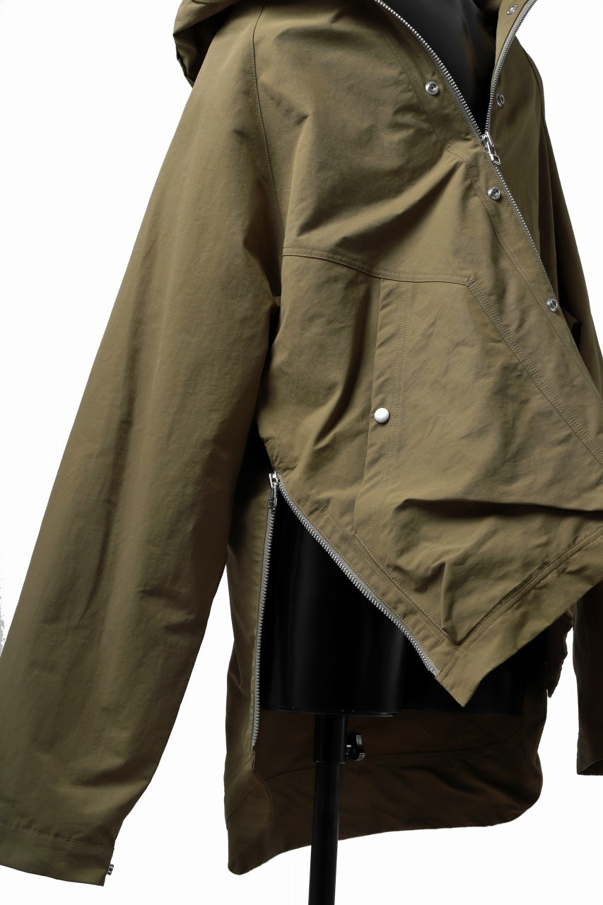 画像をギャラリービューアに読み込む, A.F ARTEFACT OVER SIZED HOODIE BLOUSON (BEIGE)