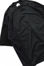 画像をギャラリービューアに読み込む, CHANGES VINTAGE REMAKE MULTI PANEL POC TEE (BLACK #C)