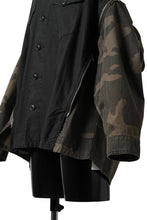 画像をギャラリービューアに読み込む, FACETASM ZIPPER ARMY SHIRT JACKET (BLACK x CAMO)