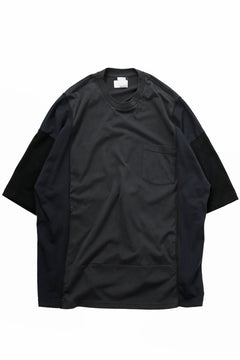 画像をギャラリービューアに読み込む, CHANGES VINTAGE REMAKE MULTI PANEL POC TEE (BLACK #C)