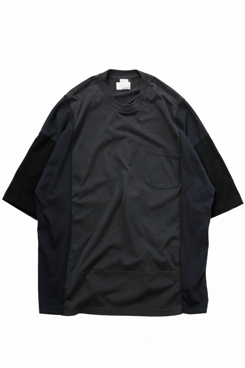 画像をギャラリービューアに読み込む, CHANGES VINTAGE REMAKE MULTI PANEL POC TEE (BLACK #C)