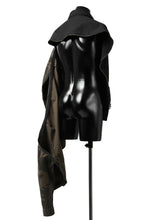 画像をギャラリービューアに読み込む, FACETASM ZIPPER ARMY SHIRT JACKET (BLACK x CAMO)