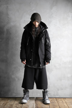 画像をギャラリービューアに読み込む, 11 BY BORIS BIDJAN SABERI PADDED HOODIE JACKET "J17-F-1323" (BLACK)