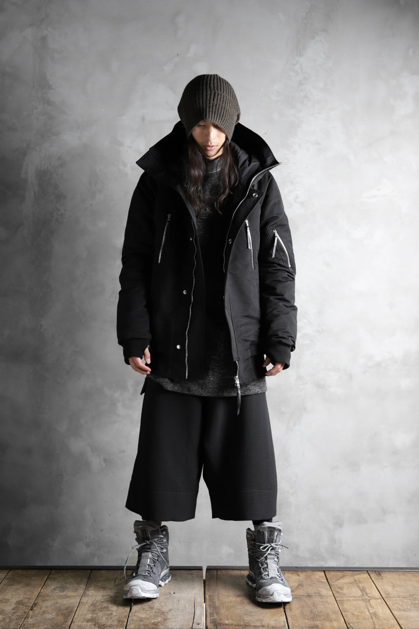 画像をギャラリービューアに読み込む, 11 BY BORIS BIDJAN SABERI PADDED HOODIE JACKET "J17-F-1323" (BLACK)
