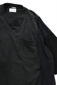 画像をギャラリービューアに読み込む, CHANGES VINTAGE REMAKE MULTI PANEL POC TEE (BLACK #A)