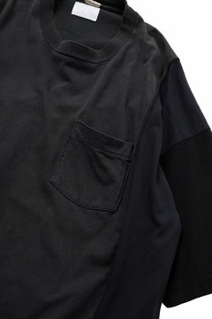 画像をギャラリービューアに読み込む, CHANGES VINTAGE REMAKE MULTI PANEL POC TEE (BLACK #A)