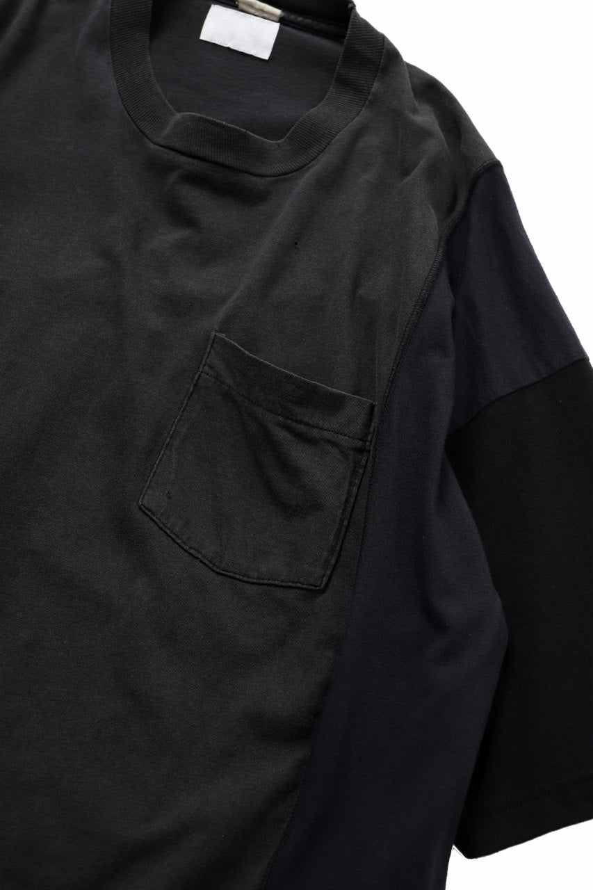 画像をギャラリービューアに読み込む, CHANGES VINTAGE REMAKE MULTI PANEL POC TEE (BLACK #A)