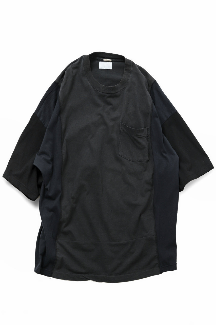 画像をギャラリービューアに読み込む, CHANGES VINTAGE REMAKE MULTI PANEL POC TEE (BLACK #A)