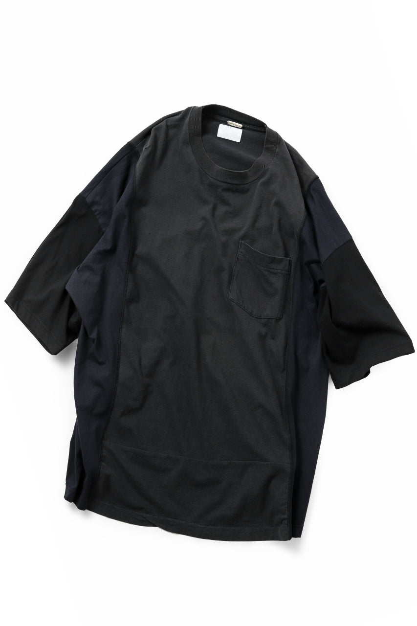 画像をギャラリービューアに読み込む, CHANGES VINTAGE REMAKE MULTI PANEL POC TEE (BLACK #A)