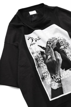 画像をギャラリービューアに読み込む, CHANGES VINTAGE REMAKE MULTI PANEL BAND TEE (BLACK #C)