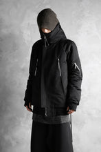 画像をギャラリービューアに読み込む, 11 BY BORIS BIDJAN SABERI PADDED HOODIE JACKET "J17-F-1323" (BLACK)