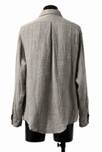 画像をギャラリービューアに読み込む, COLINA MINIMAL SHIRT / LINEN LOOSE HERRINGBONE (GREIGE)