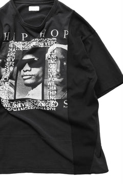 画像をギャラリービューアに読み込む, CHANGES VINTAGE REMAKE MULTI PANEL BAND TEE (BLACK #B)