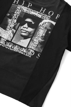 画像をギャラリービューアに読み込む, CHANGES VINTAGE REMAKE MULTI PANEL BAND TEE (BLACK #B)