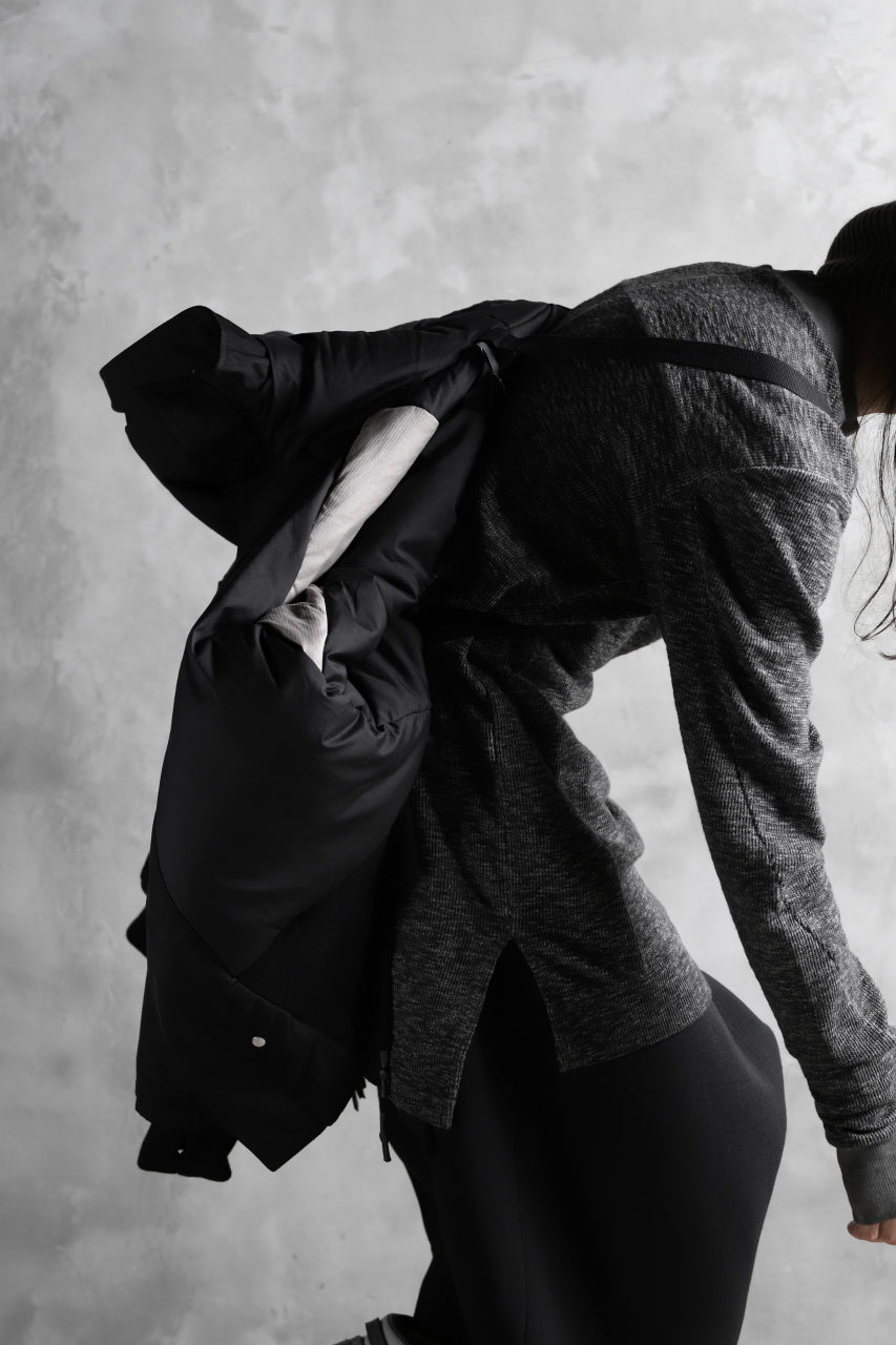 画像をギャラリービューアに読み込む, 11 BY BORIS BIDJAN SABERI PADDED HOODIE JACKET "J17-F-1323" (BLACK)