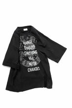 画像をギャラリービューアに読み込む, CHANGES VINTAGE REMAKE MULTI PANEL BAND TEE (BLACK #E)