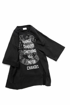 画像をギャラリービューアに読み込む, CHANGES VINTAGE REMAKE MULTI PANEL BAND TEE (BLACK #E)