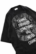 画像をギャラリービューアに読み込む, CHANGES VINTAGE REMAKE MULTI PANEL BAND TEE (BLACK #E)
