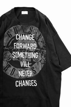 画像をギャラリービューアに読み込む, CHANGES VINTAGE REMAKE MULTI PANEL BAND TEE (BLACK #E)