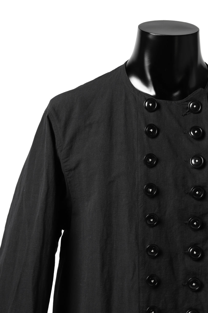 画像をギャラリービューアに読み込む, KLASICA VESSER(NW) WORK JACKET / TRI MIX HIGH DENSITY PLAIN (BLACK)
