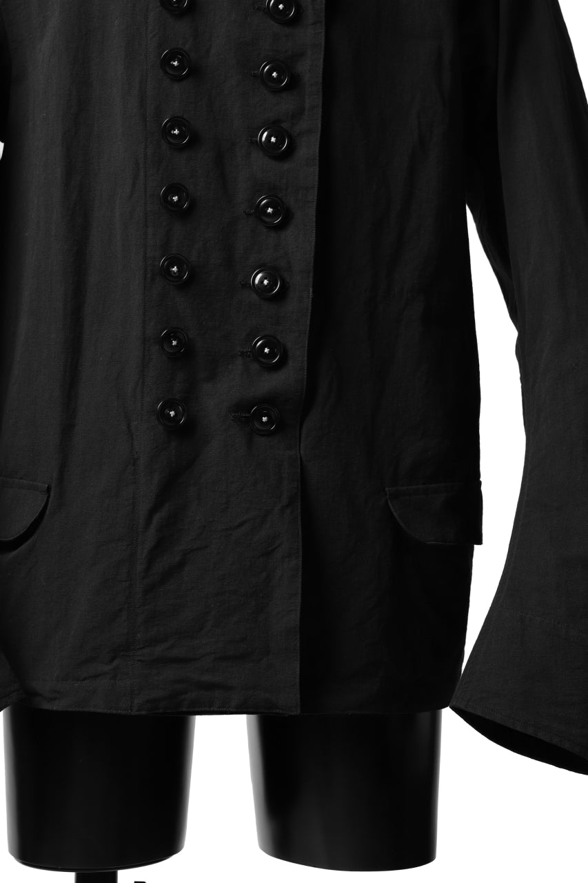 画像をギャラリービューアに読み込む, KLASICA VESSER(NW) WORK JACKET / TRI MIX HIGH DENSITY PLAIN (BLACK)