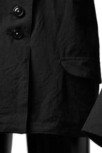 画像をギャラリービューアに読み込む, KLASICA VESSER(NW) WORK JACKET / TRI MIX HIGH DENSITY PLAIN (BLACK)