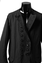 画像をギャラリービューアに読み込む, KLASICA VESSER(NW) WORK JACKET / TRI MIX HIGH DENSITY PLAIN (BLACK)