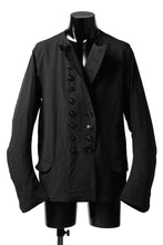 画像をギャラリービューアに読み込む, KLASICA VESSER(NW) WORK JACKET / TRI MIX HIGH DENSITY PLAIN (BLACK)