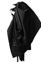 画像をギャラリービューアに読み込む, KLASICA VESSER(NW) WORK JACKET / TRI MIX HIGH DENSITY PLAIN (BLACK)