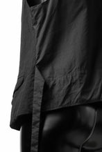画像をギャラリービューアに読み込む, KLASICA REVOLT VEST / TRI MIX HIGH DENSITY PLAIN (BLACK)